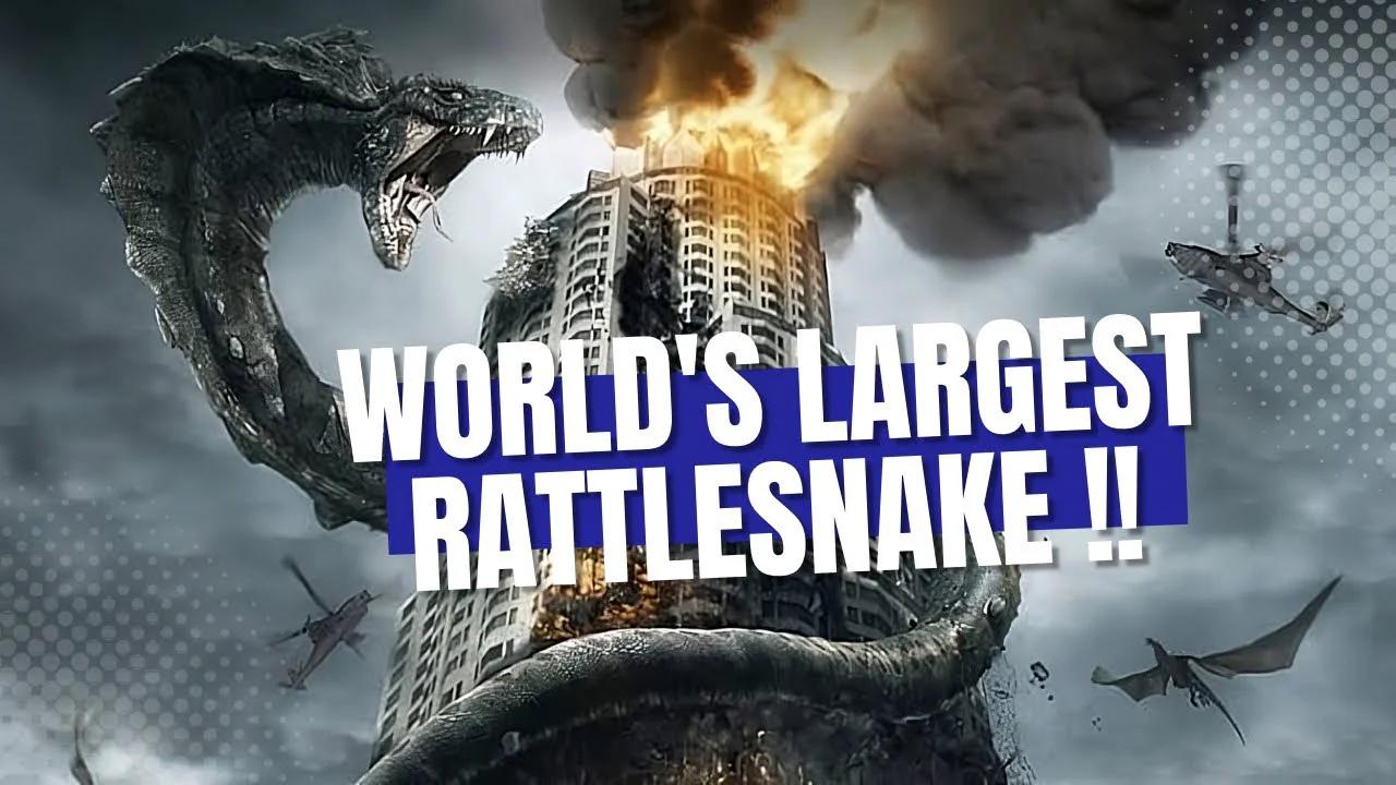 The Incredible Size of the World's Largest Rattlesnake - Eastern ...