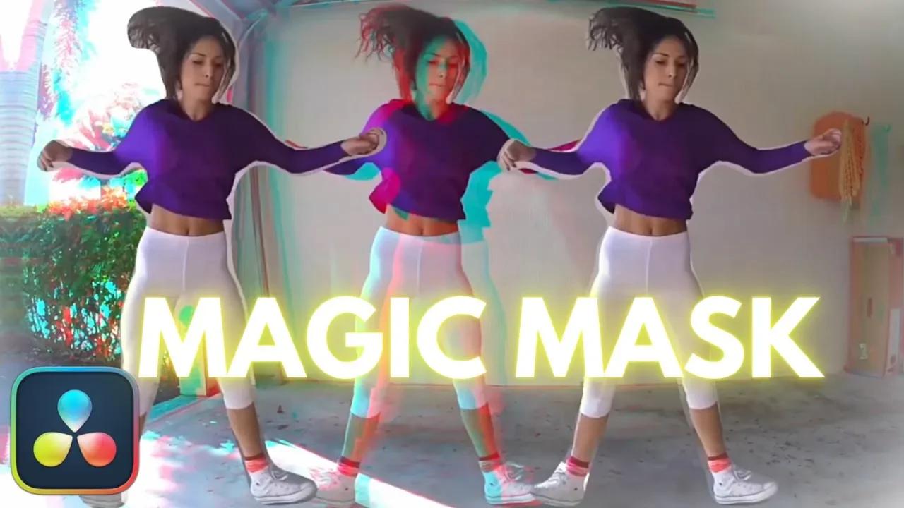 Cloning Effect With Magic Mask In Davinci Resolve 18 Tutorial