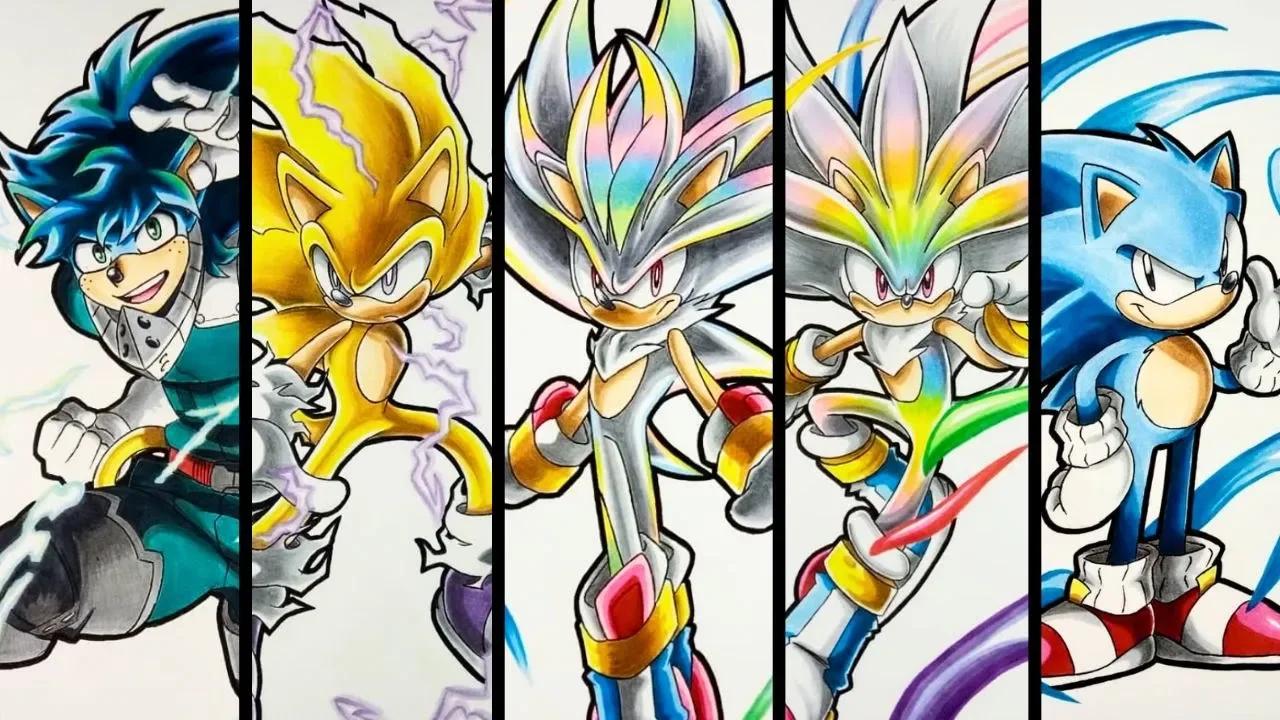 Drawing Sonic Characters Compilation 31