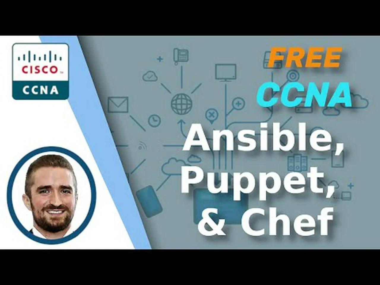 Free Ccna Ansible Puppet Chef Day 63 Ccna 200 301 Complete Course