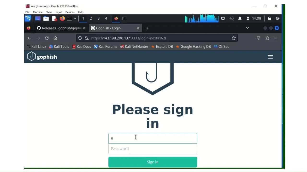 How to install and use Gophish on a VPS server