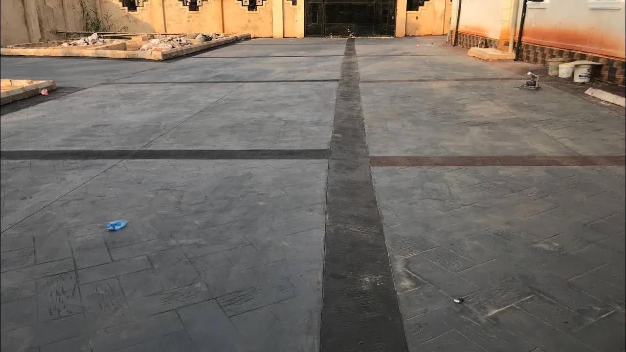 Price Of Stamped Flooring Installation Works Per Square Meter In Benin City.