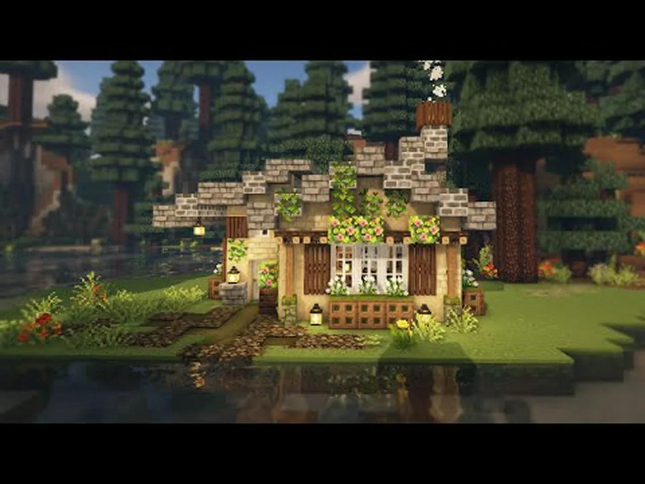 Minecraft: How to Build a Forest Cottage