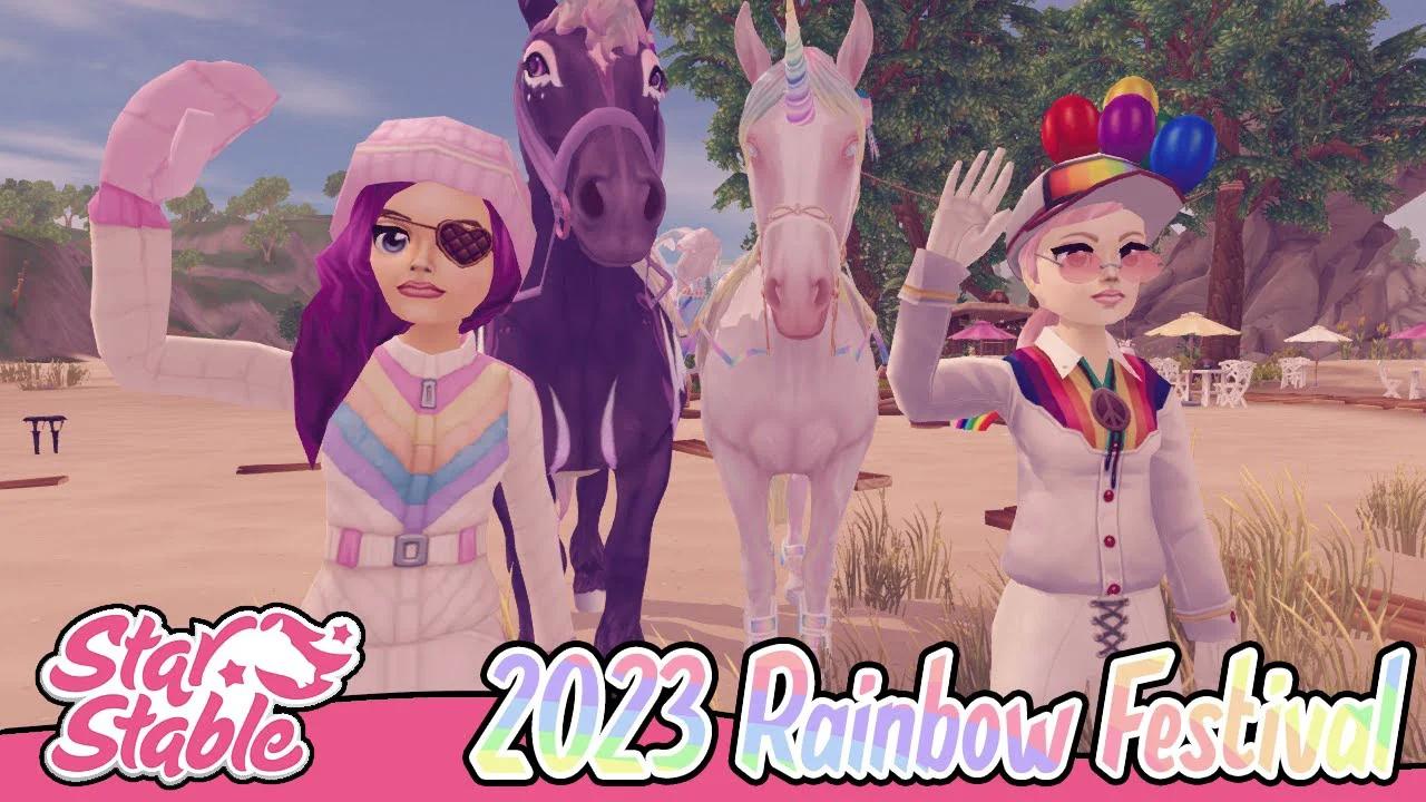 Star Stable - Day 49 🌈 ( Day 3 ) of the ( 2023 Rainbow Festival ) 🌈 # ...