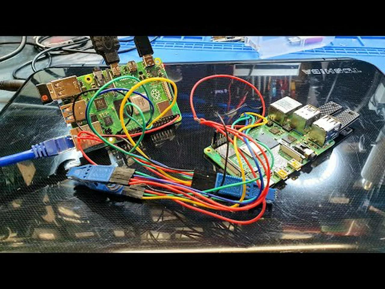 How to use Raspberry Pi to Program Flash BIOS Chip Full tutorial ...