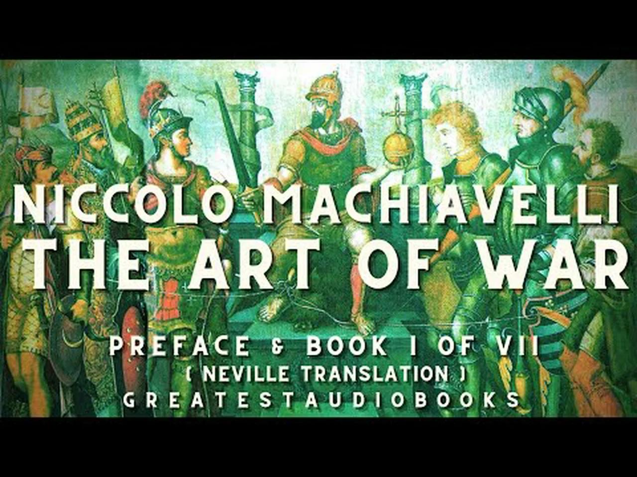 the art of war book machiavelli