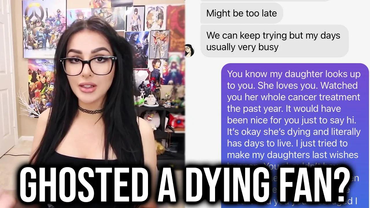 Sssniperwolf Exposed For Ghosting Dying Fan