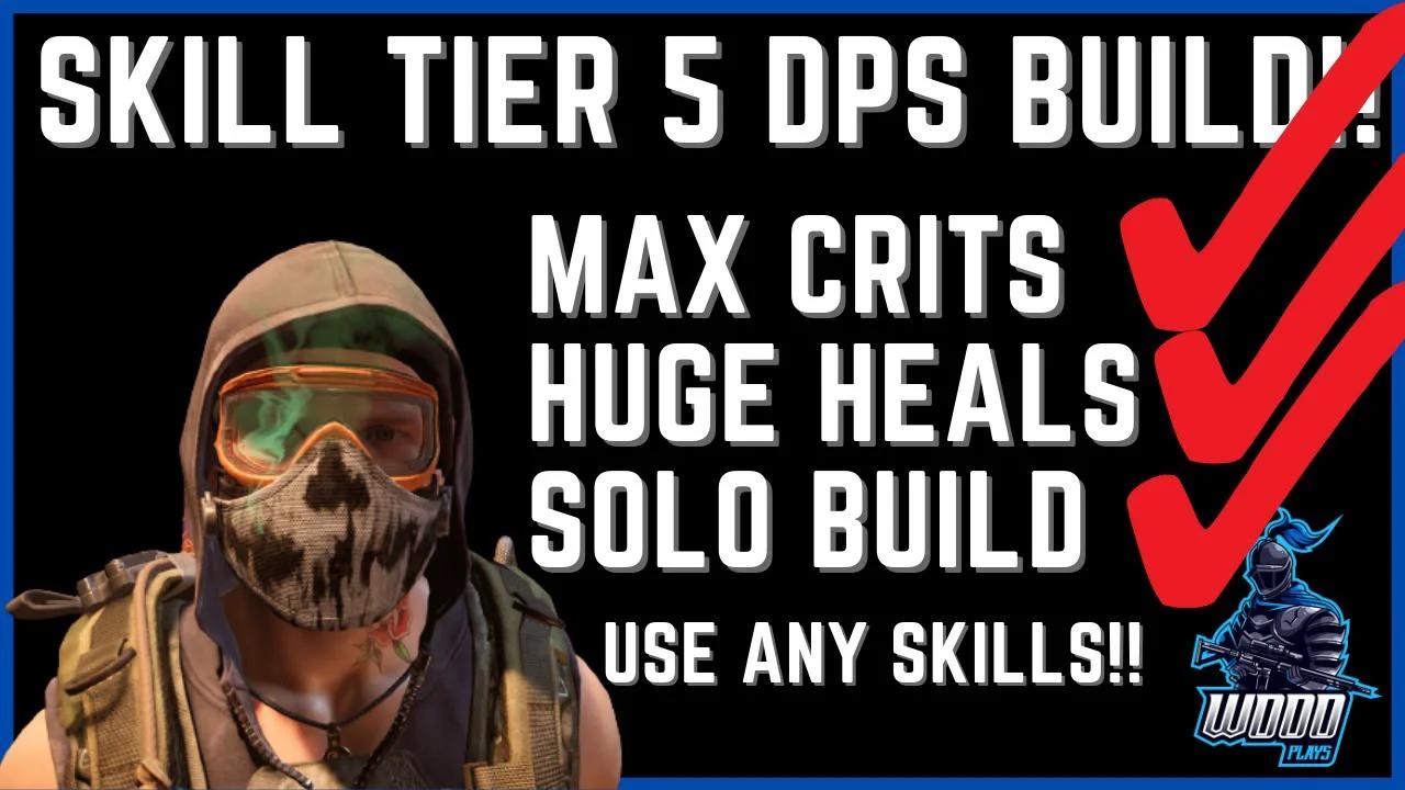 The Division 2 - DPS HYBRID MAX CRIT BUILD!!