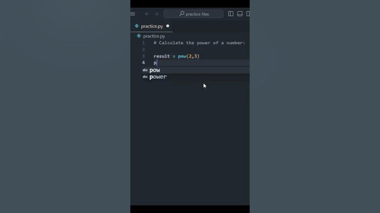 Calculate The Power Python Pythonprogramming Coding Learnpython