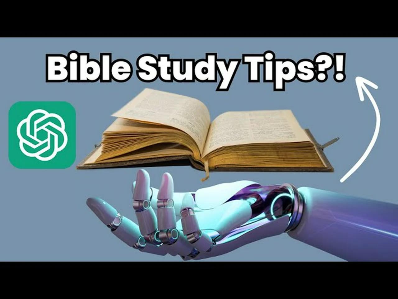 ChatGPT gave me BIBLE STUDY Tips?!   | Bible Beginner Tips #biblestudy #chatgpt #scripture #bible
