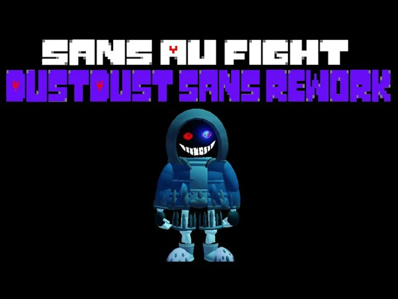 DustDust Sans rework showcase [Roblox Sans AU Fight]