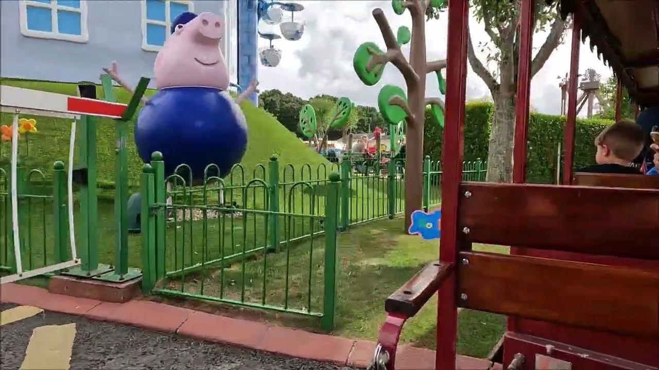 Paultons Park - Rio Grande Train Left Side On-Ride POV - Miniature ...