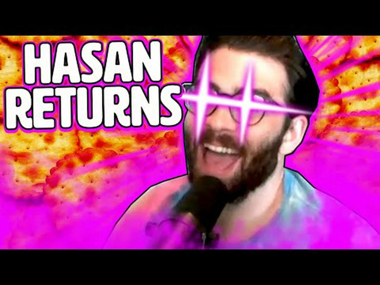Hasan RETURNS to Twitch after C-Word ban! (Has the experience CHANGED ...