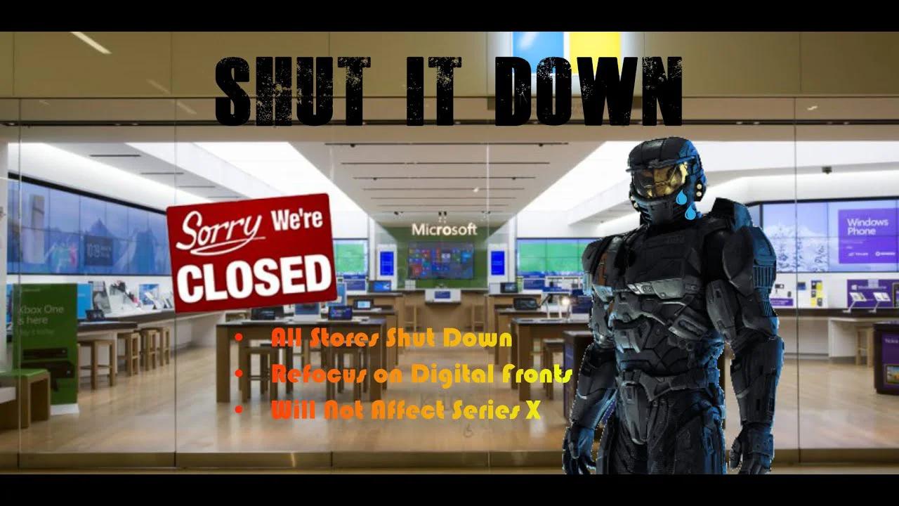 Microsoft Shutting Down All Retail Stores