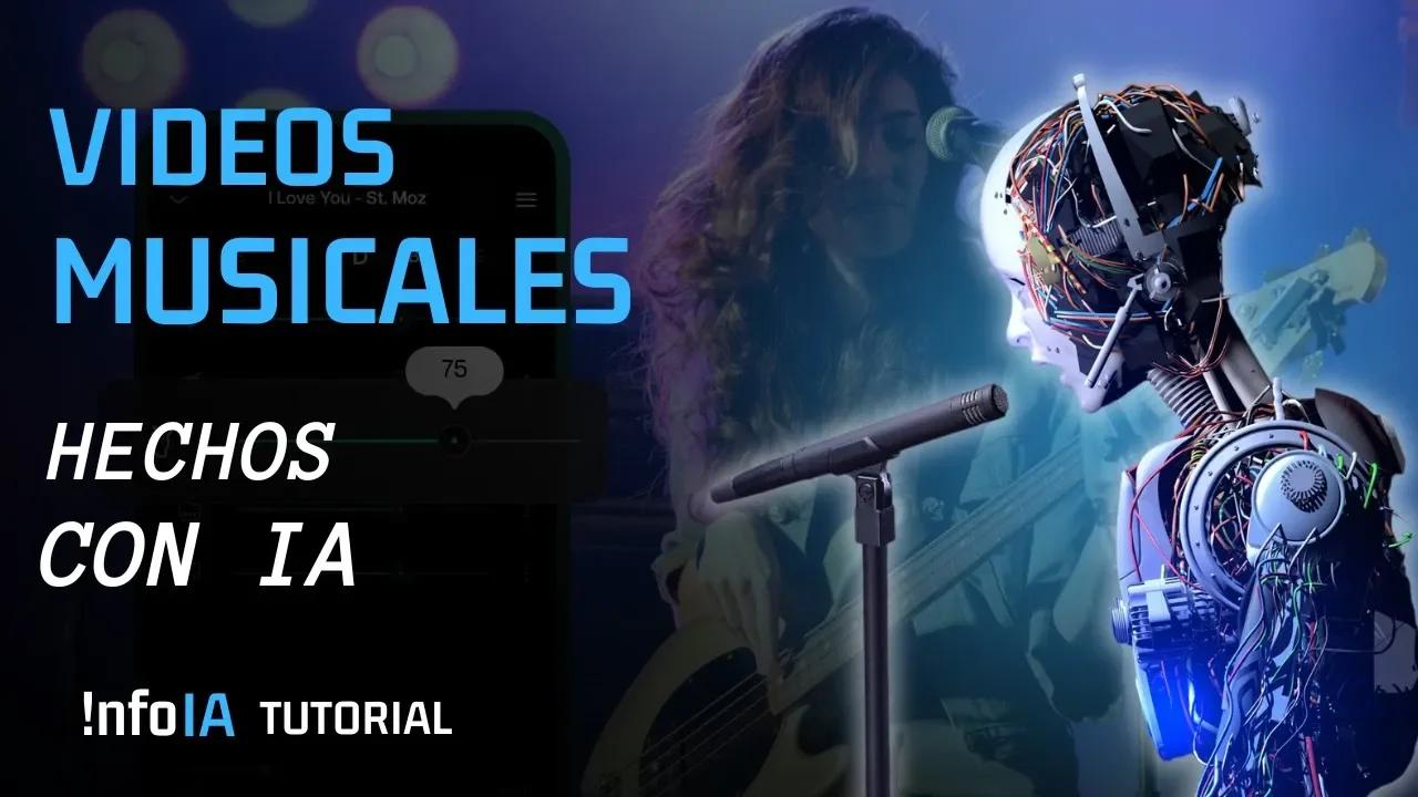 Apps para Crear VIDEOS MUSICALES con IA. Inteligencia artificial