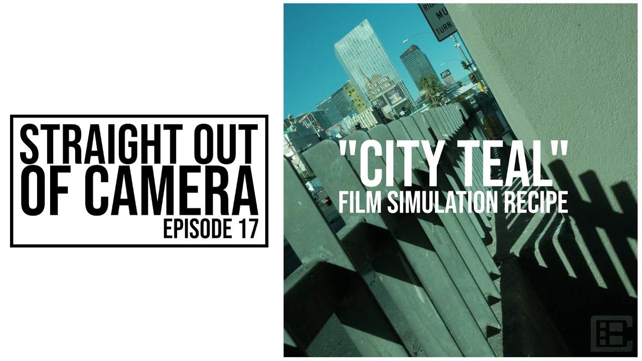 STRAIGHT OUT OF CAMERA 17 CITY TEAL A Street Photography Film 