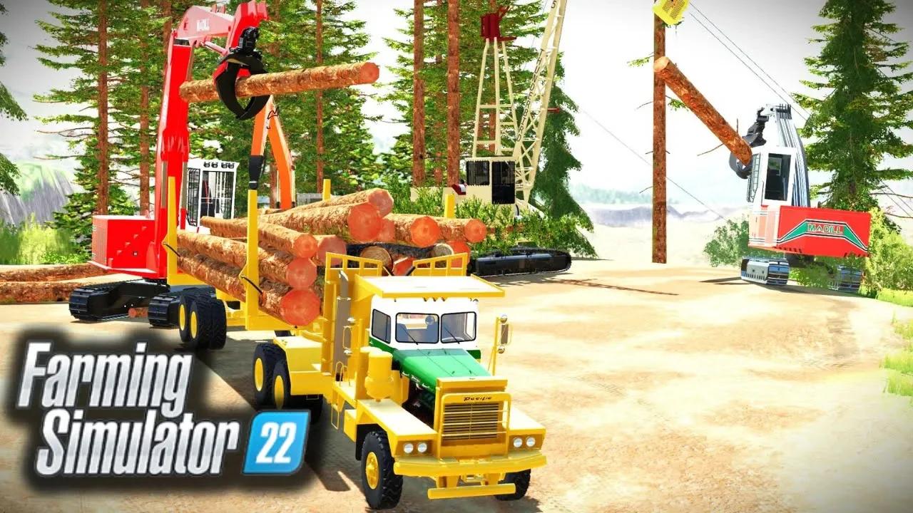 FS22 🌲coastal logging 🌲