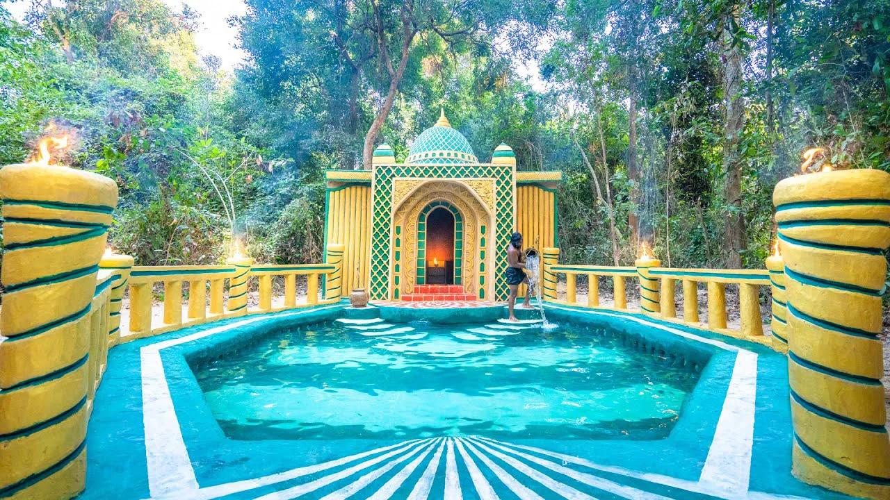 Build The Most Amazing Luxury Billionaire Swimming Pool House By