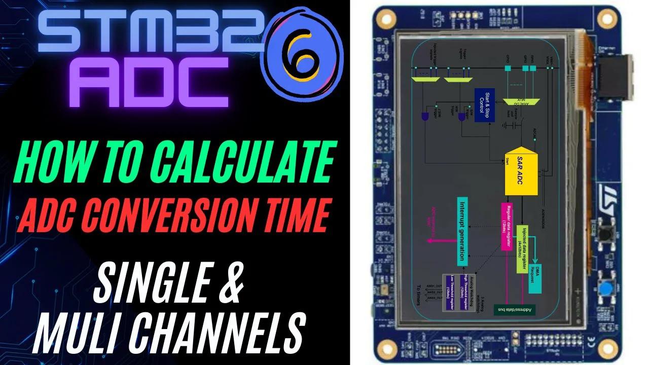 STM32 ADC #6. How to measure Conversion Time || Single Channel ...