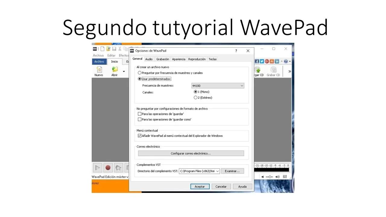 Tutorial Wavepad segunda parte.