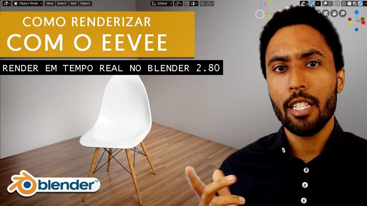 Como renderizar com o eevee blender 2 80 2 workshop blender para