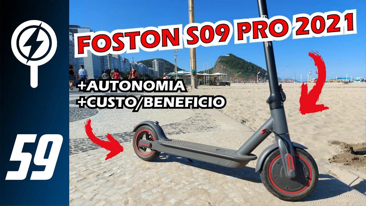 NOVIDADE!!! REVIEW COMPLETO DO FOSTON S09 PRO - O NOVO PATINETE ...