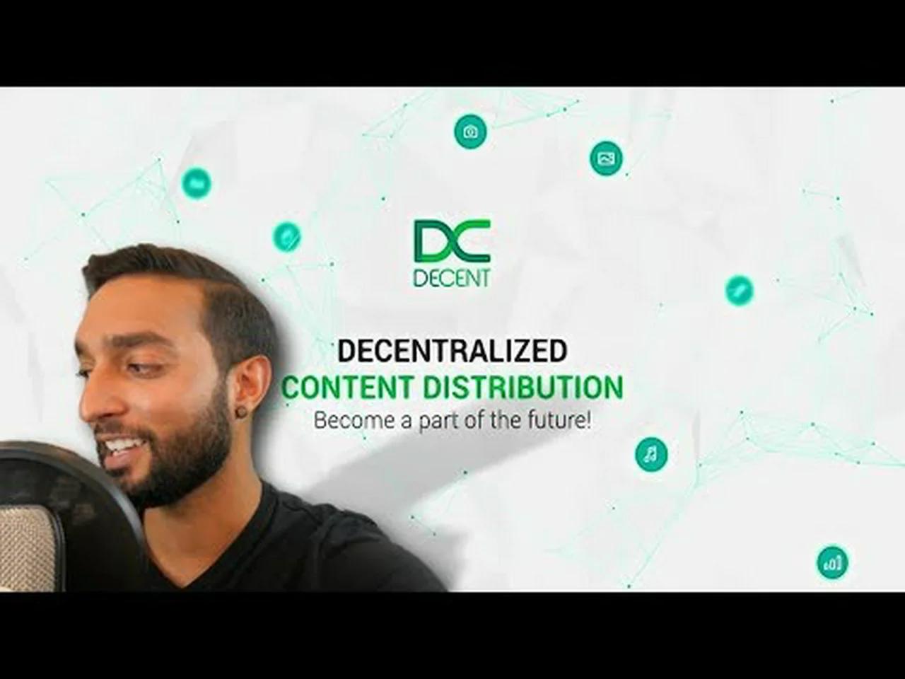 Decent (DCT)- Decentralized Content Distribution (Interview W/ Peter Pongracz)