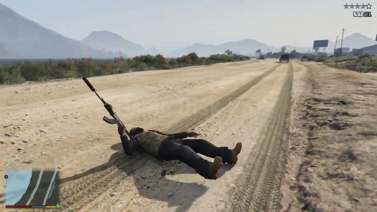 GTA 5 - Five Star SWAT Chase with Michael, Franklin and Trevor#gta5 # ...