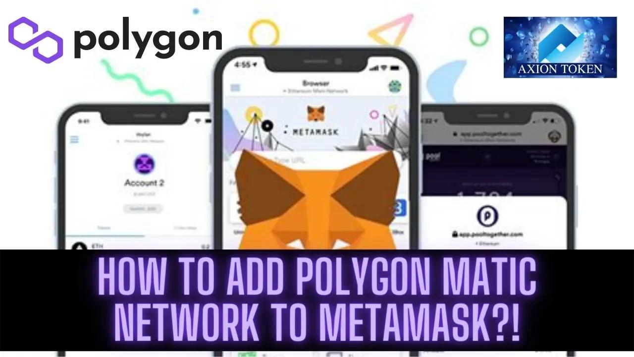 how to add polygon matic network to metamask