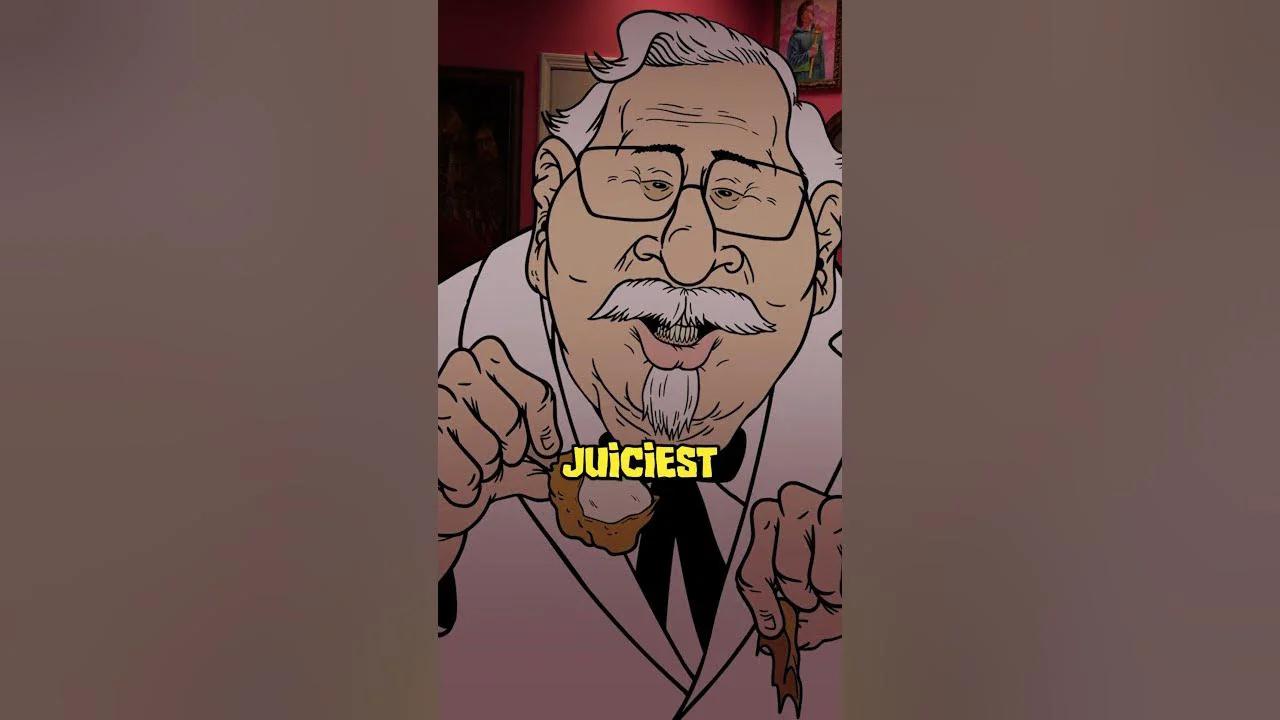 Colonel Sanders Loves His Chicken