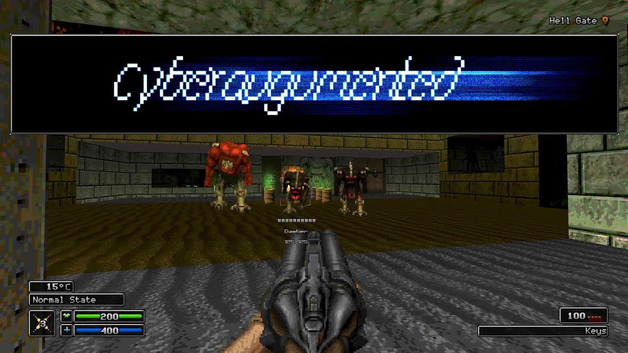 DOOM: Cyberaugumented GZDoom Mod Weapons Showcase for Doom