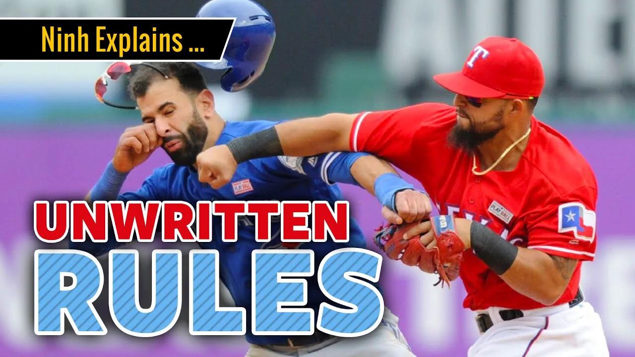 The Unwritten Rules of Baseball - EXPLAINED! 👊 (Fighting, Drilling ...
