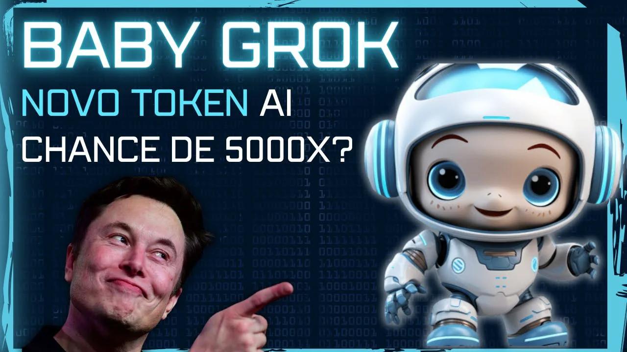 BABY GROK | REVOLUCIONANDO O SISTEMA DEFI #web3 #elonmusk #defi #stake ...