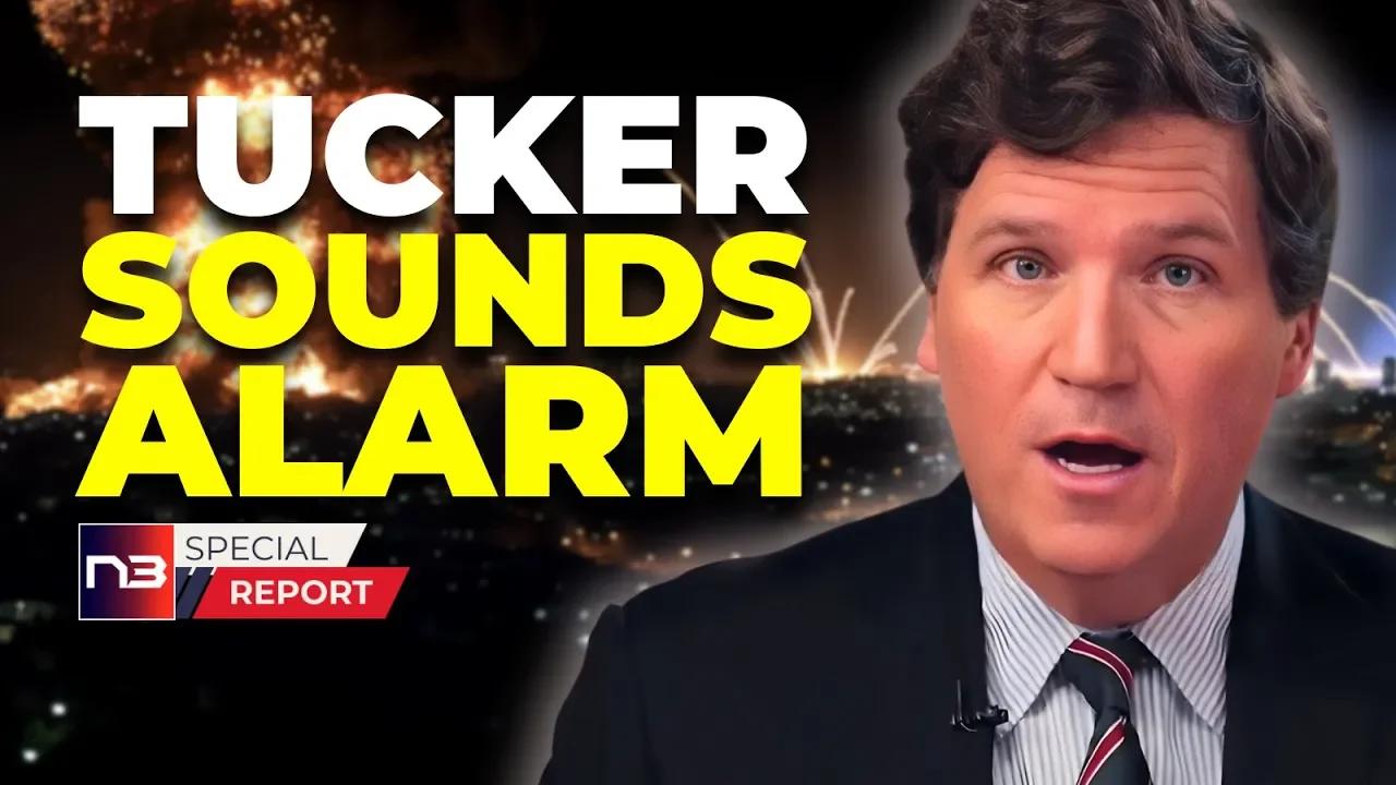 Tucker Sounds Alarm Reveals Disturbing Pattern in IsraelHamas Crisis