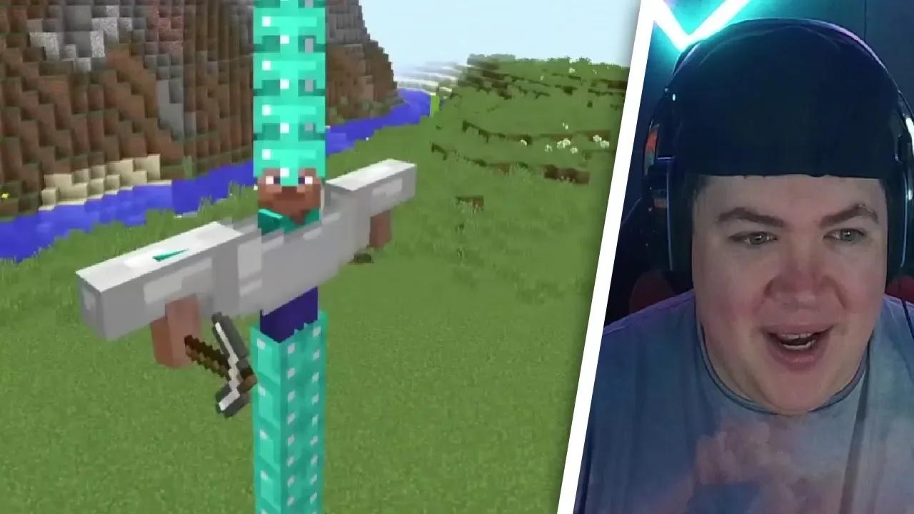 Wait What Minecraft 49 Reaktion