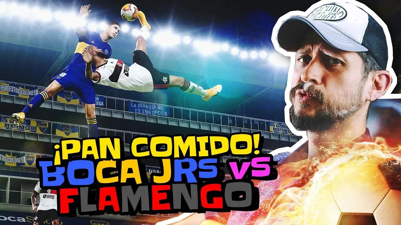 BOCA JUNIORS vs FLAMENGO - CONMEBOL LIBERTADORES EN LA MASTER LEAGUE