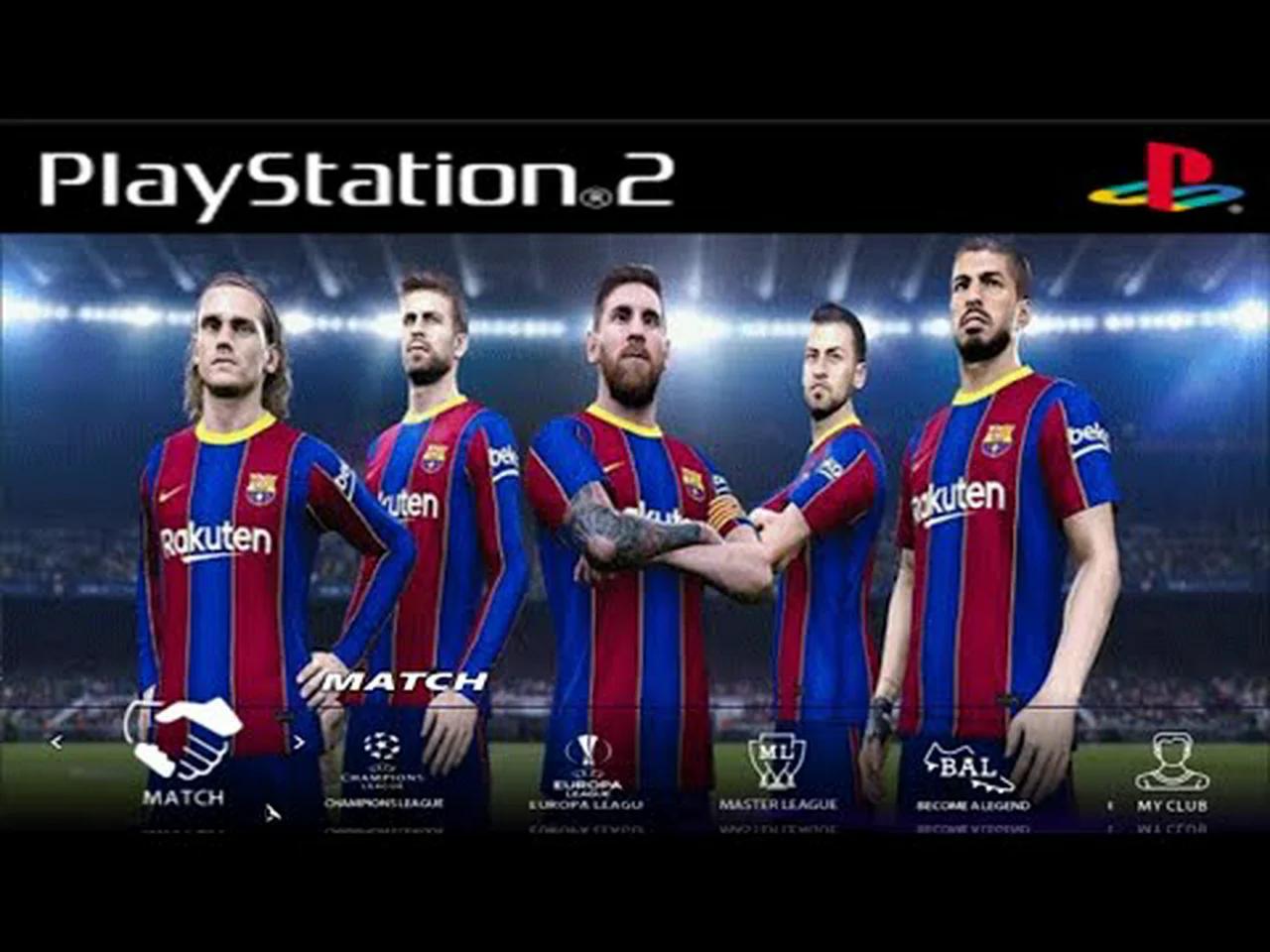 PES EUROPEU 2021 (PS2) LANÇAMENTO EDITOR INSIDE GAME PLAYSTATION 2