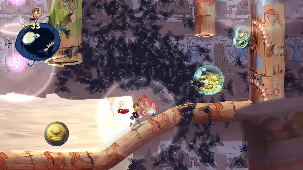 Grumbling Grottos | Rayman Origins | Walkthrough, Gameplay, No ...