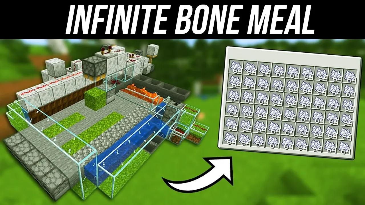 The best bone meal farm in minecraft java