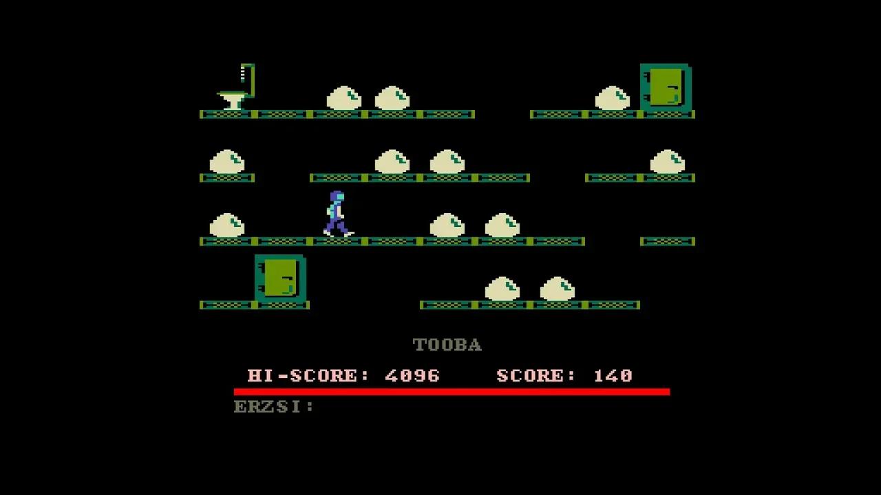Enterprise 128 Game: Eggs of Death (1985 Novotrade)