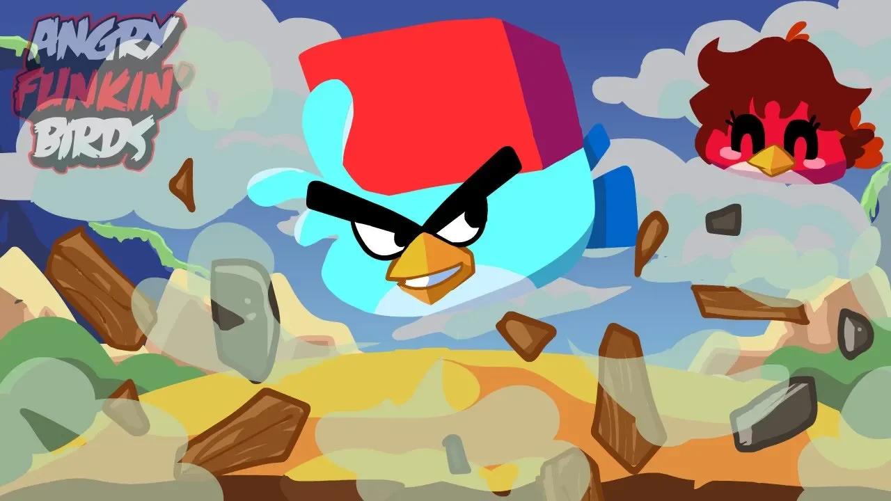 Friday Night Funkin' Angry Funkin' Birds - (FNF Mod)