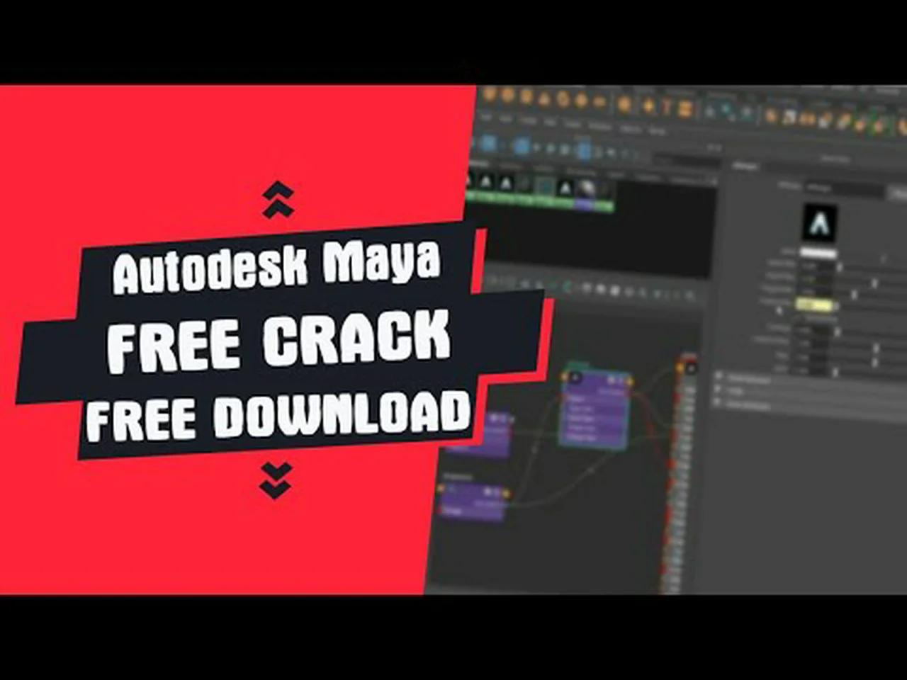How to crack autodesk maya free crack download tutorial 2022