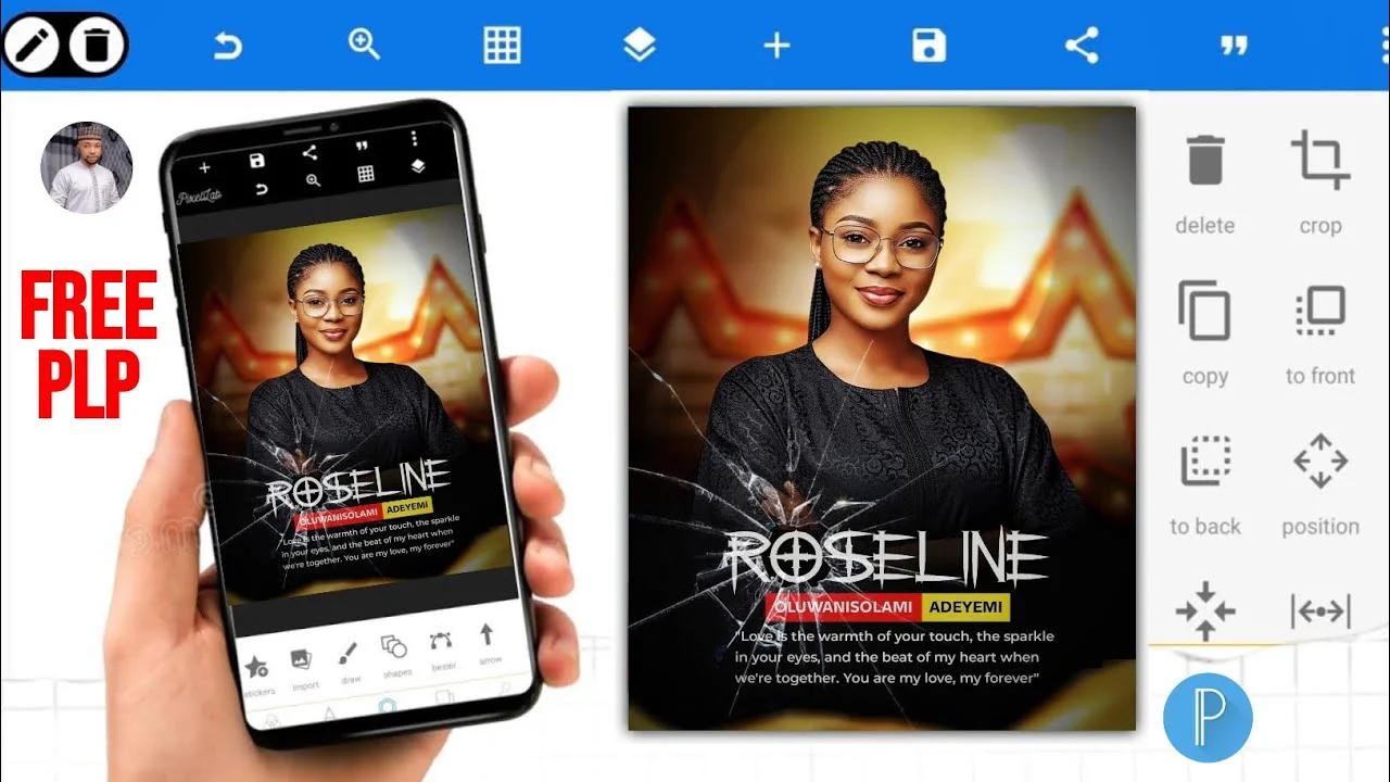 How to design a birthday flyer - Graphic design tutorial