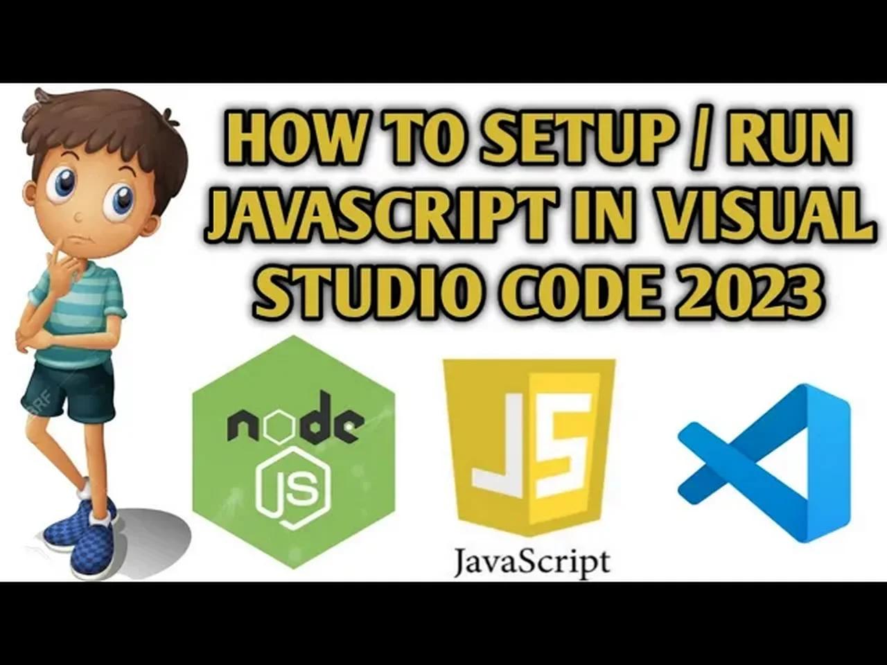 Setup JavaScript in vscode | #vscode setup for JavaScript | Run ...