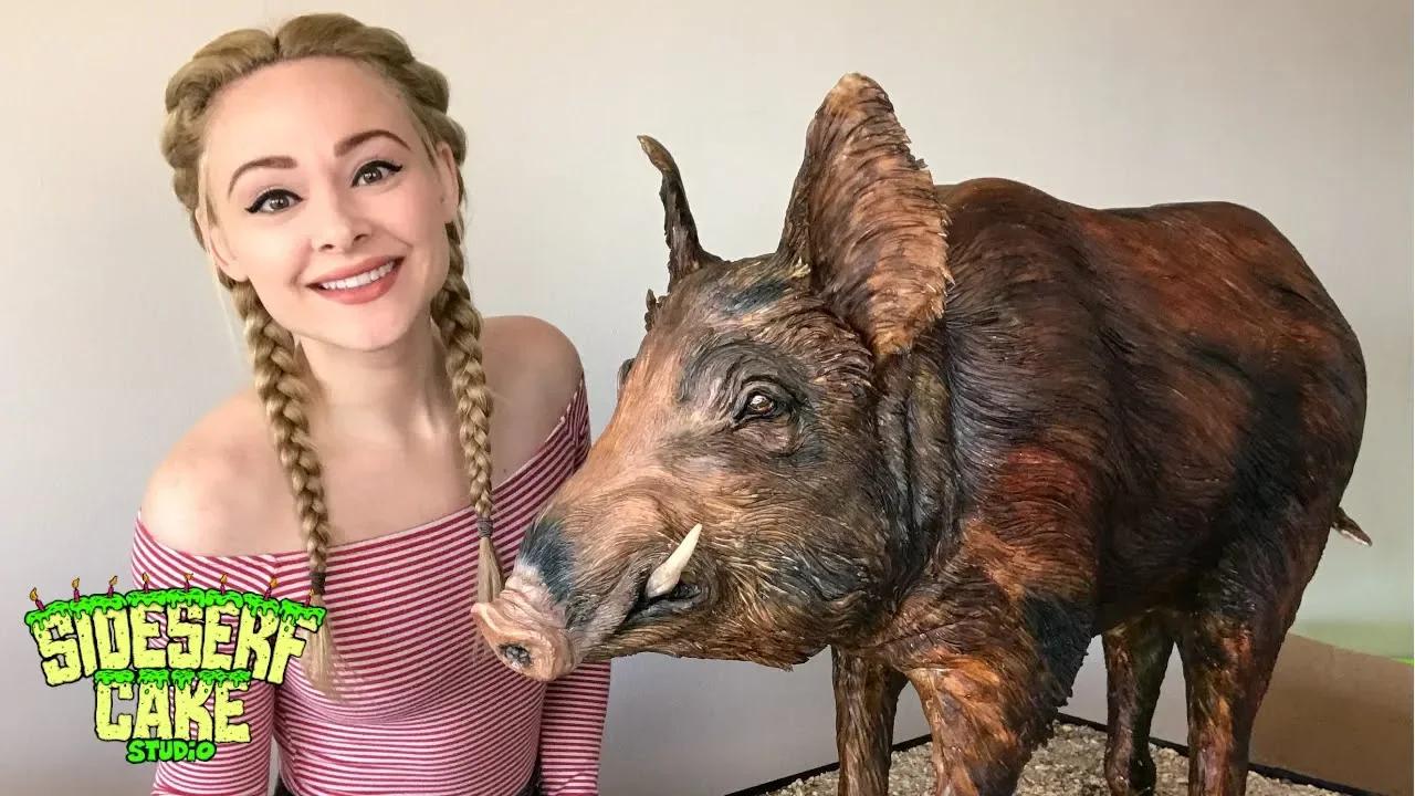 HOW I MADE A REALISTIC HOG CAKE