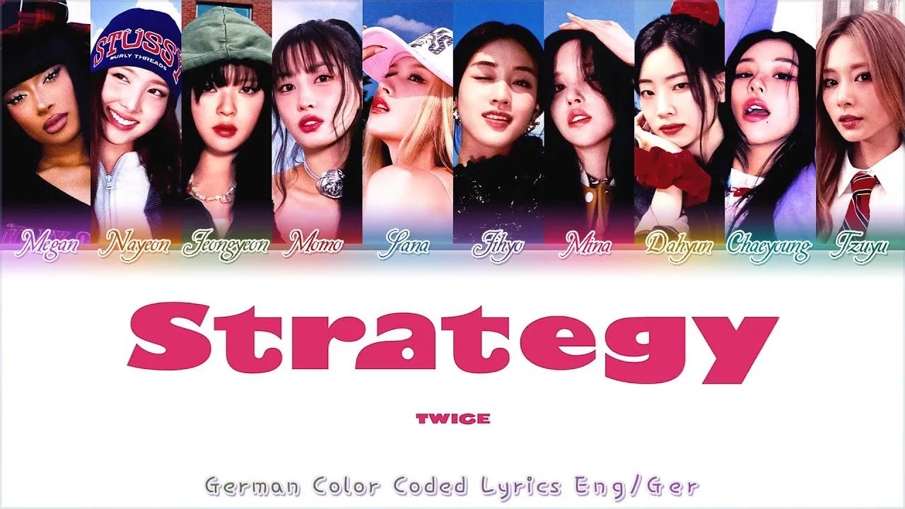 TWICE (트와이스) - Strategy (Feat. Megan Thee Stallion) - Deutsch | German ...