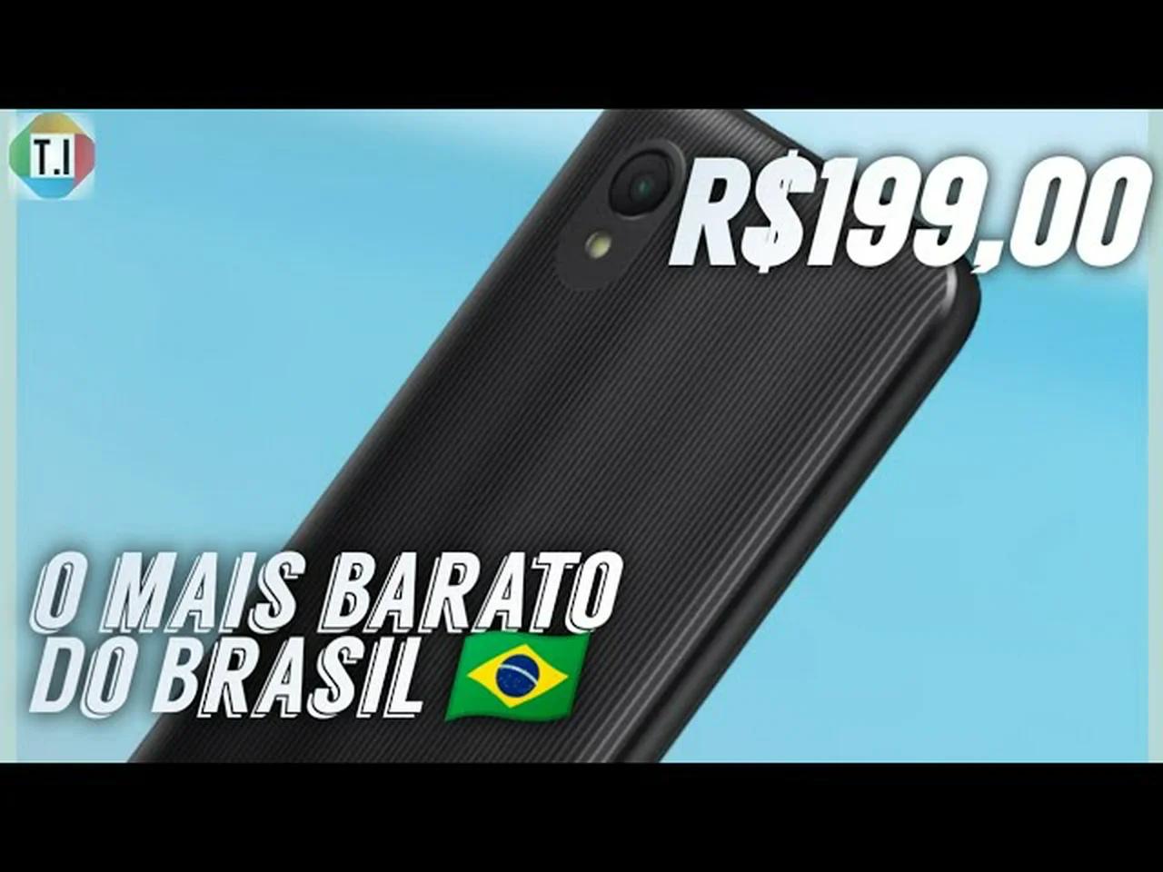 O celular MAIS BARATO DO BRASIL em 2024