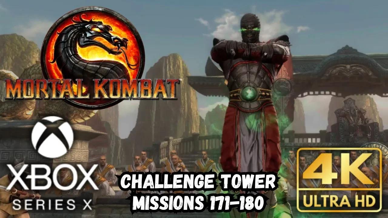 Mortal Kombat 9 Gameplay | Challenge Tower Missions 171-180 | Xbox ...