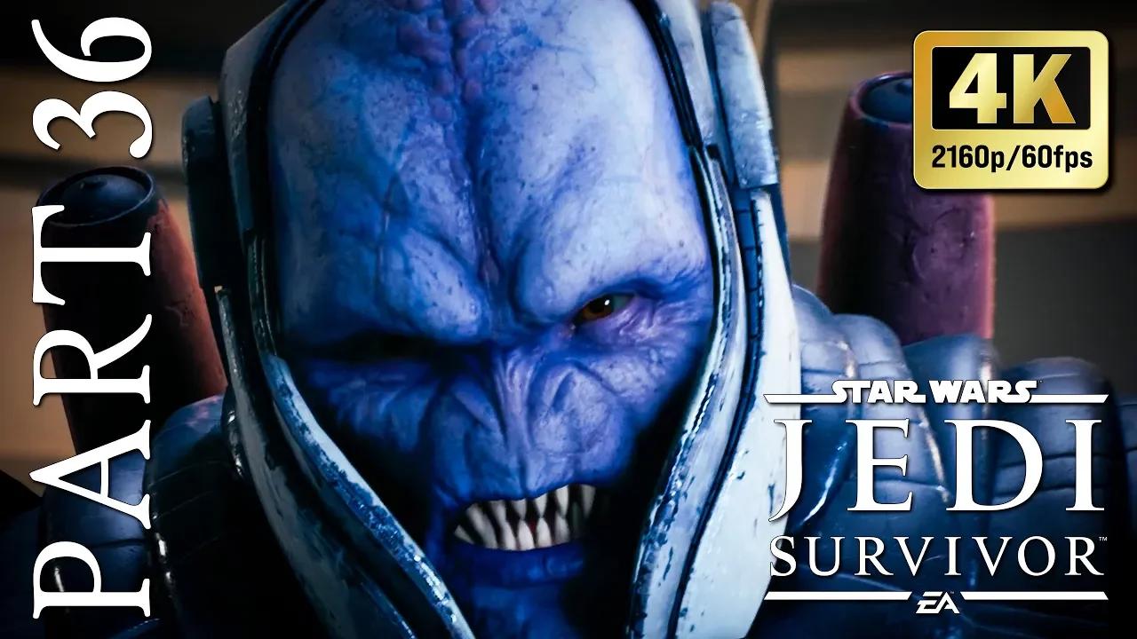 Star Wars Jedi Survivor Part 36 Walkthrough Gameplay 4k 60fps Pc