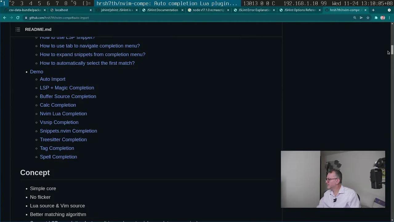 Exploring JS editing